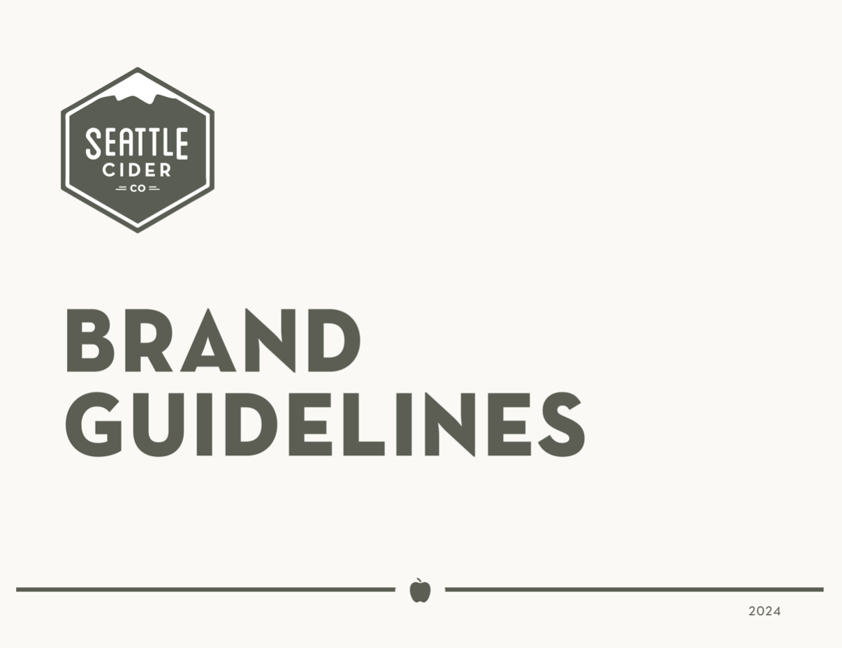 Seattle Cider Brand Guide Image